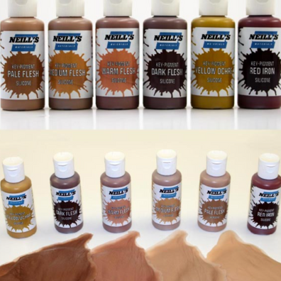 Neill's Materials Key-Pigments Silicone Pigments